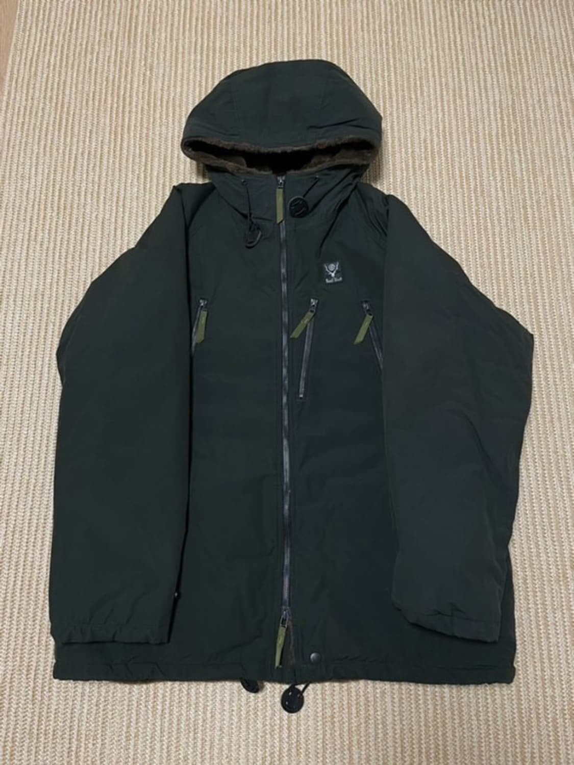 SOUTH2 WEST8 남이서팔 퍼 후드 코트 자켓 상품이미지3