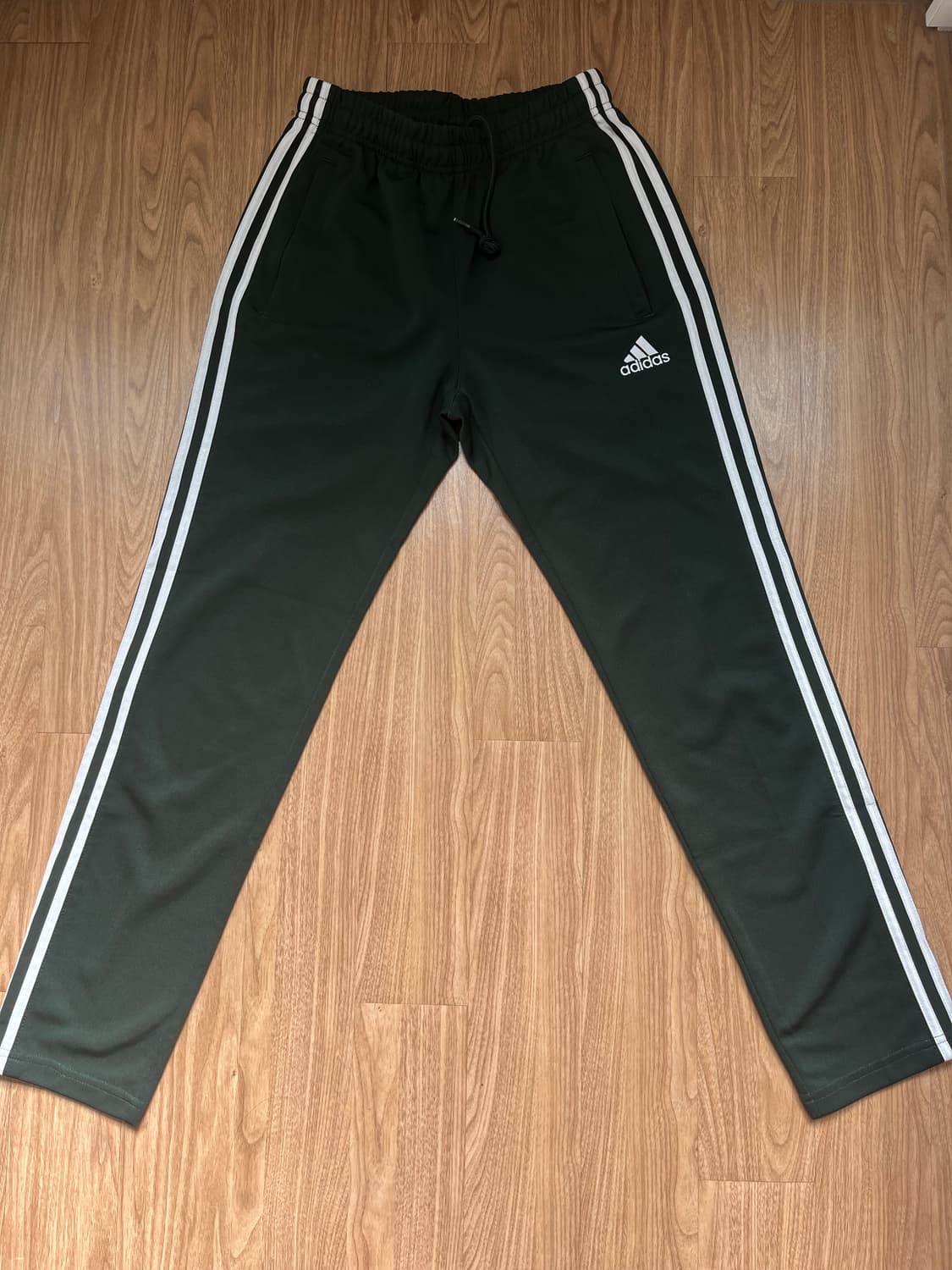 아디다스 트랙팬츠 녹색 S 상품이미지3