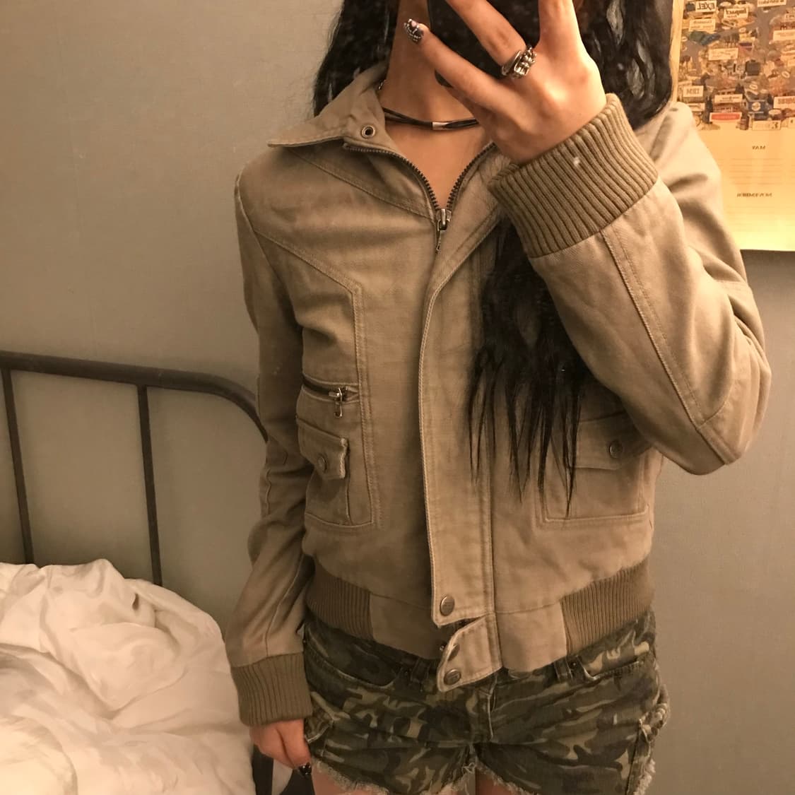 Chevignon 쉐비뇽 카고 와투케 자켓 상품이미지2