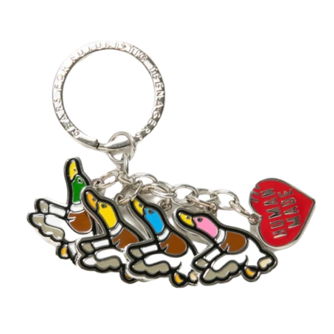 휴먼메이드 플라잉 덕 키링 실버 상품이미지1