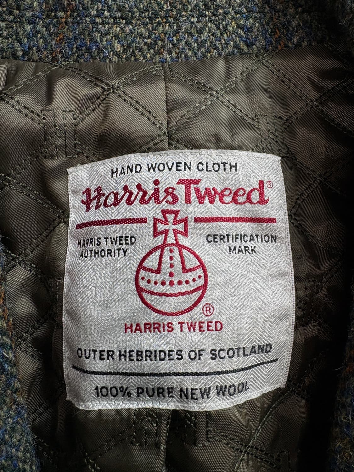 해지스 헤리스 트위드 울 블레이져 3918 상품이미지3