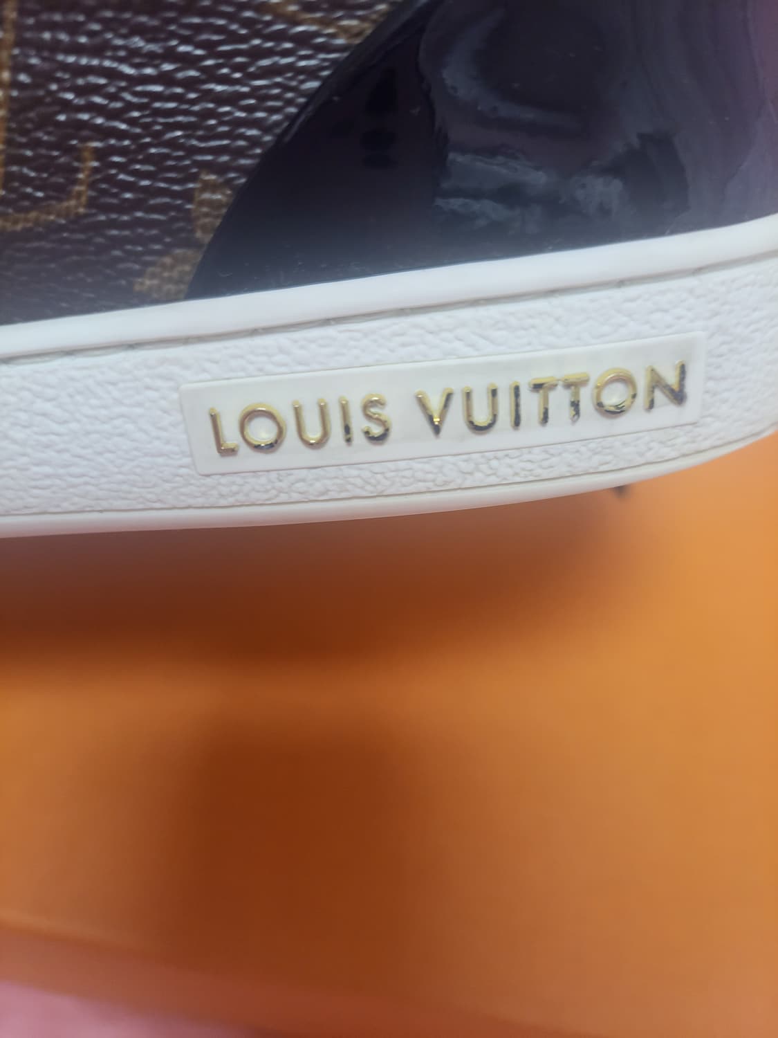 정품)급처명품세탁완료상태좋음!루이비통 프론트로우 모노그램 스니커즈 운동화 상품이미지8