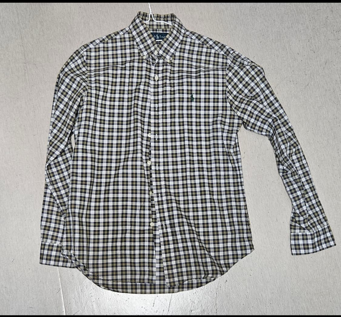 폴로 랄프로렌 체크 코튼 셔츠 M 상품이미지1