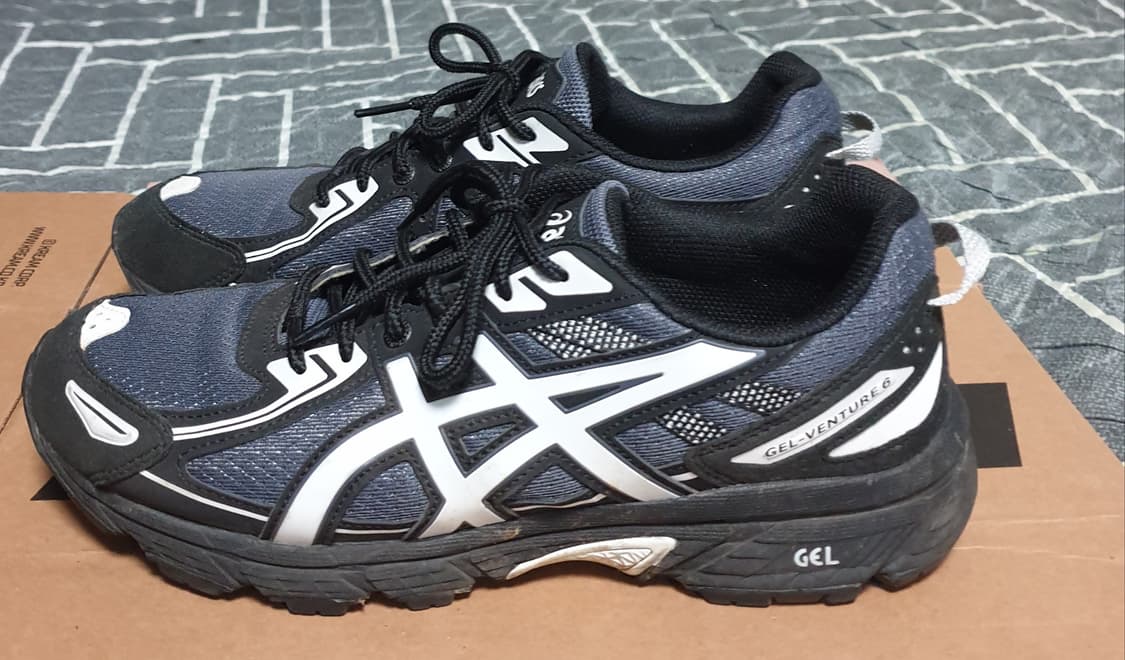 아식스 젤번쳐6 캐리어 그레이 블랙 (260) 상품이미지3