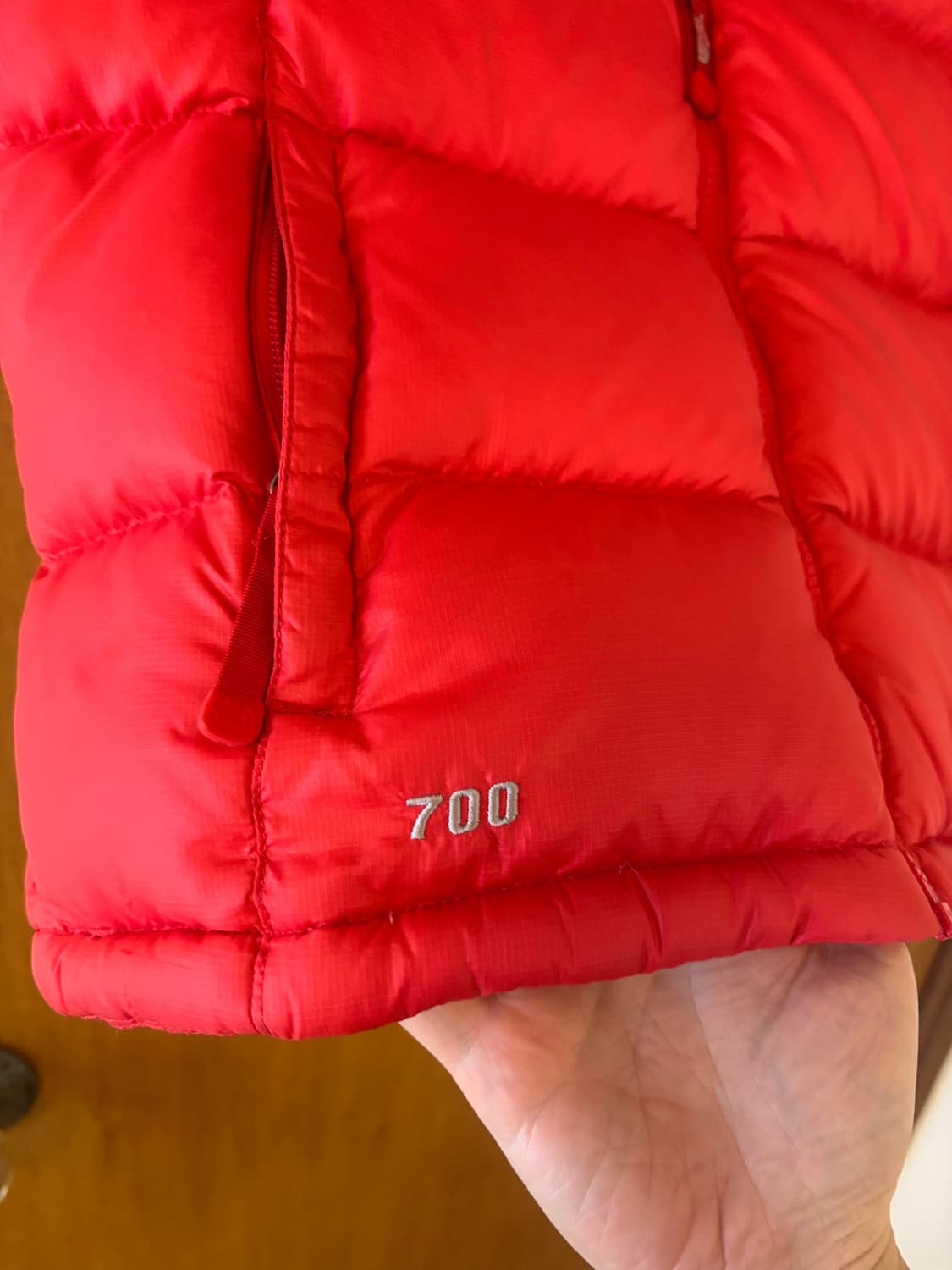 노스페이스 구스 패딩조끼 상품이미지4