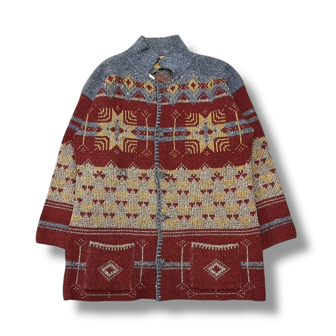 에스닉 뉴질랜드 울 가디건 s08366 상품이미지2