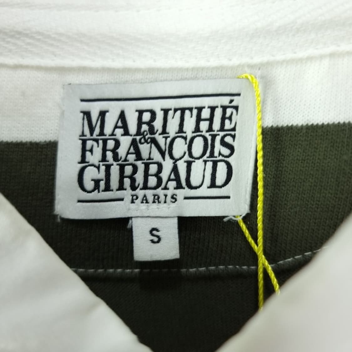 [마리떼프랑소와저버] 크롭 오버핏 스트라이프 긴팔 카라티 M19591 상품이미지8