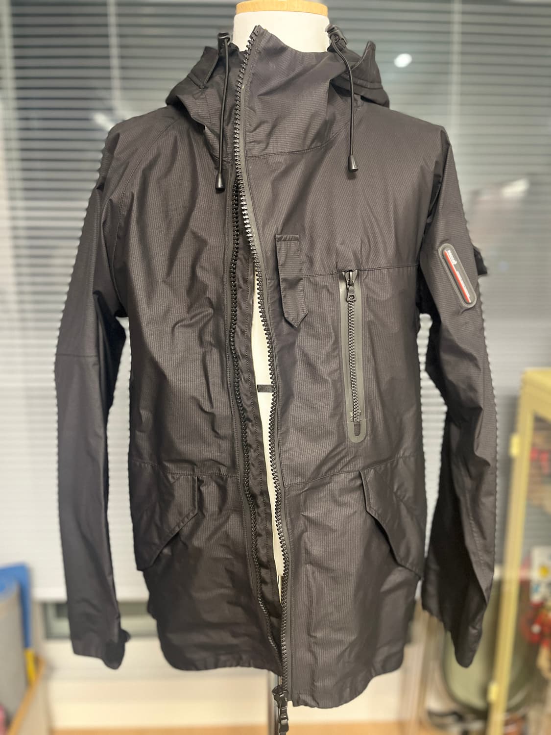 VISVIM 올드비즈빔 블랙 고어텍스 노마드 3L 자켓 M 상품이미지1