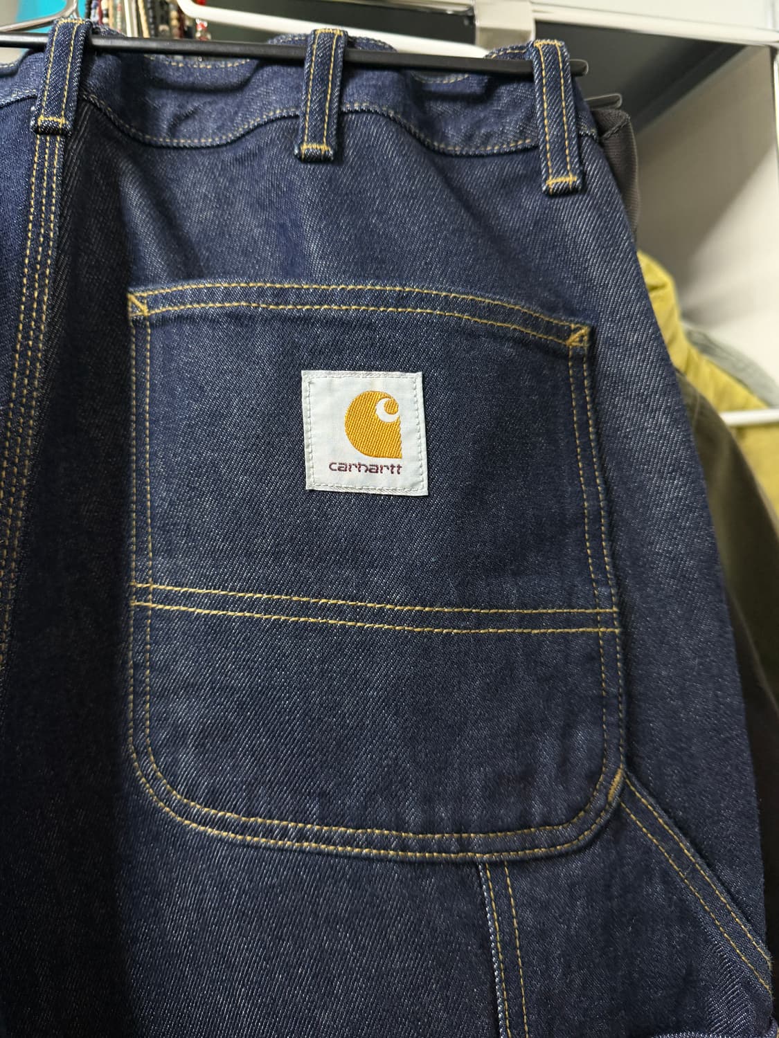칼하트 현행 더블니 카펜터 팬츠 32 일판 상품이미지3
