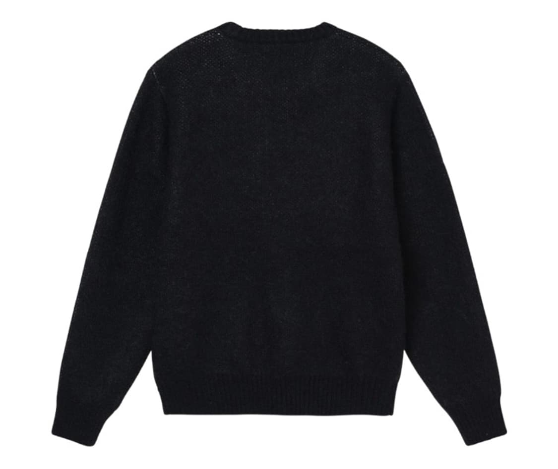 스투시 다이스 모헤어 스웨터 블랙 상품이미지2