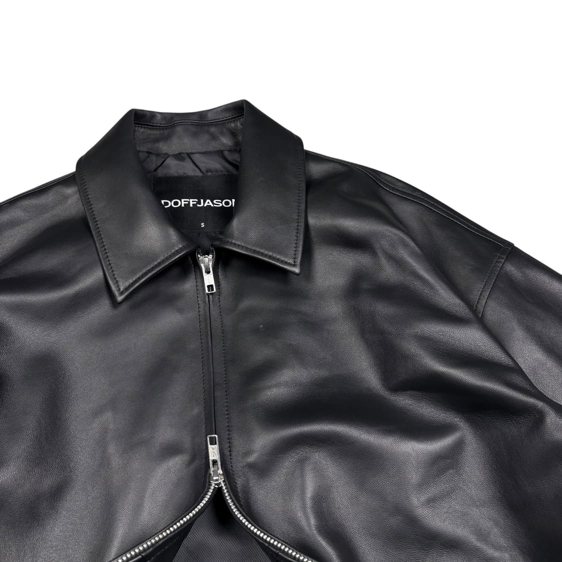 도프 제이슨 블랙 램스킨 자켓 상품이미지2