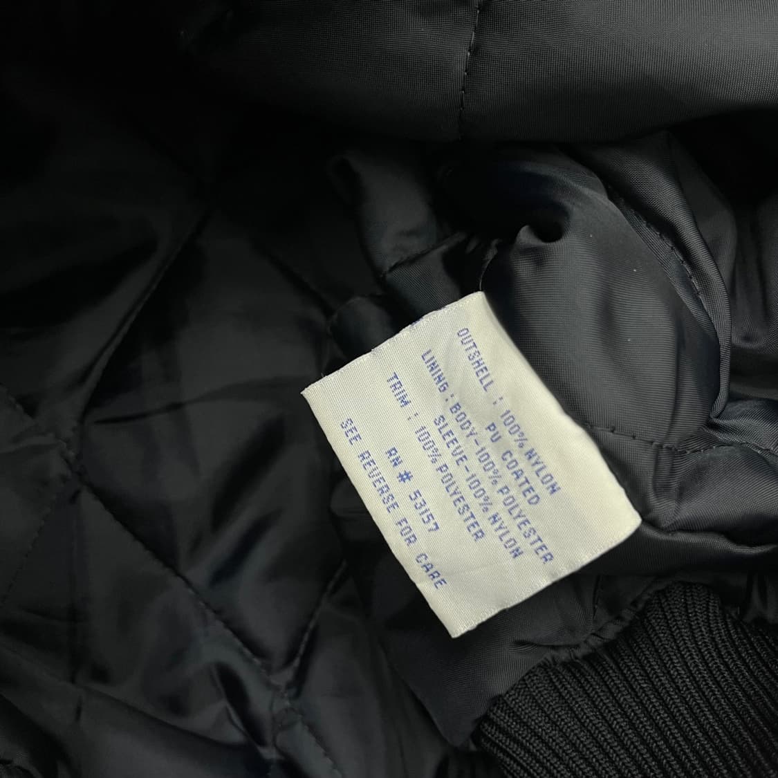 90's 마제스틱 네이비 양키즈 바시티 자켓 S 상품이미지9