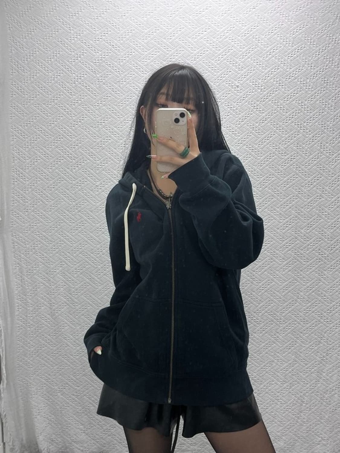 폴로 랄프로렌 빈티지 캐주얼 레드포니 후드집업 XL C09247 상품이미지2