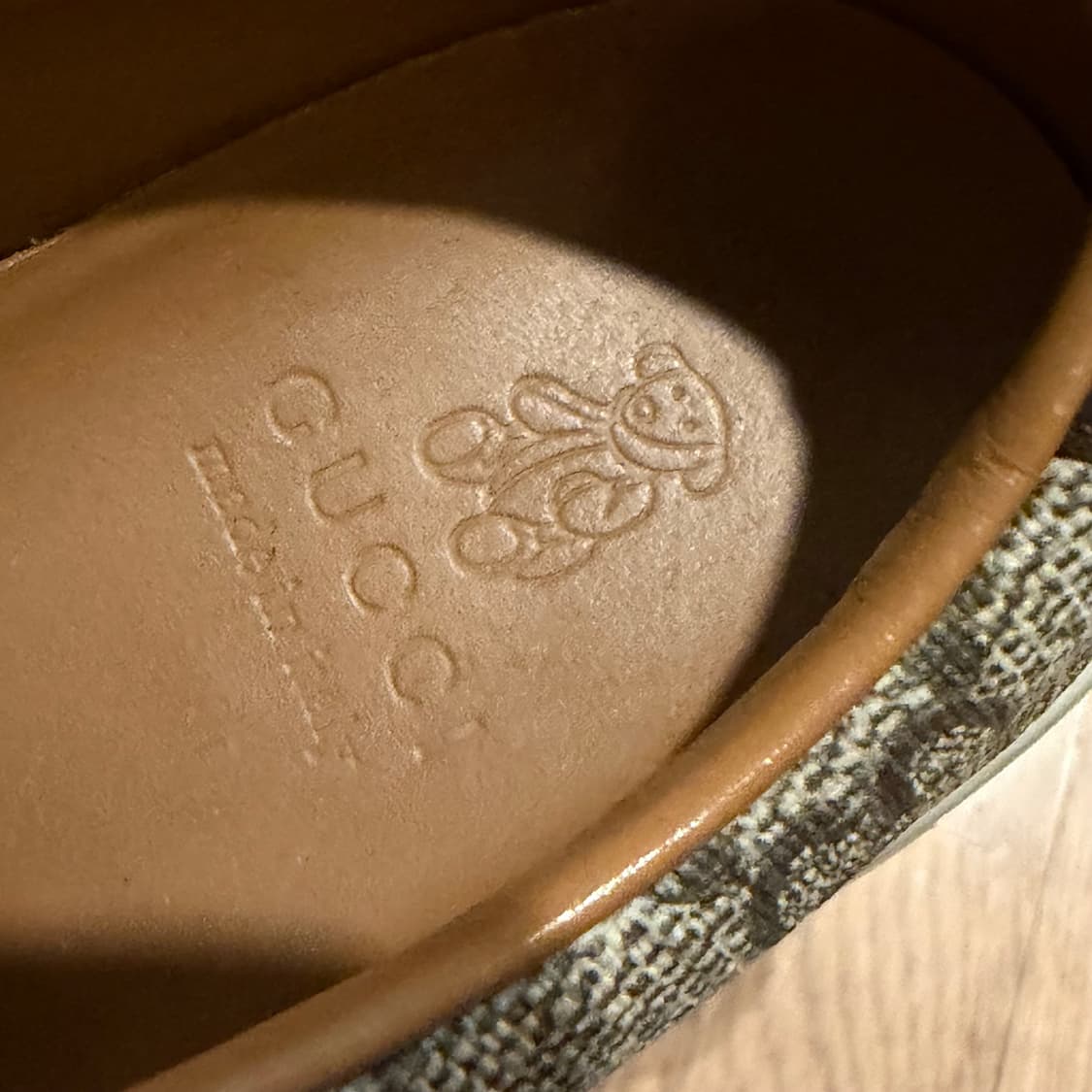 구찌 키즈 GG 수프림 캔버스 벨크로 스니커즈 상품이미지7