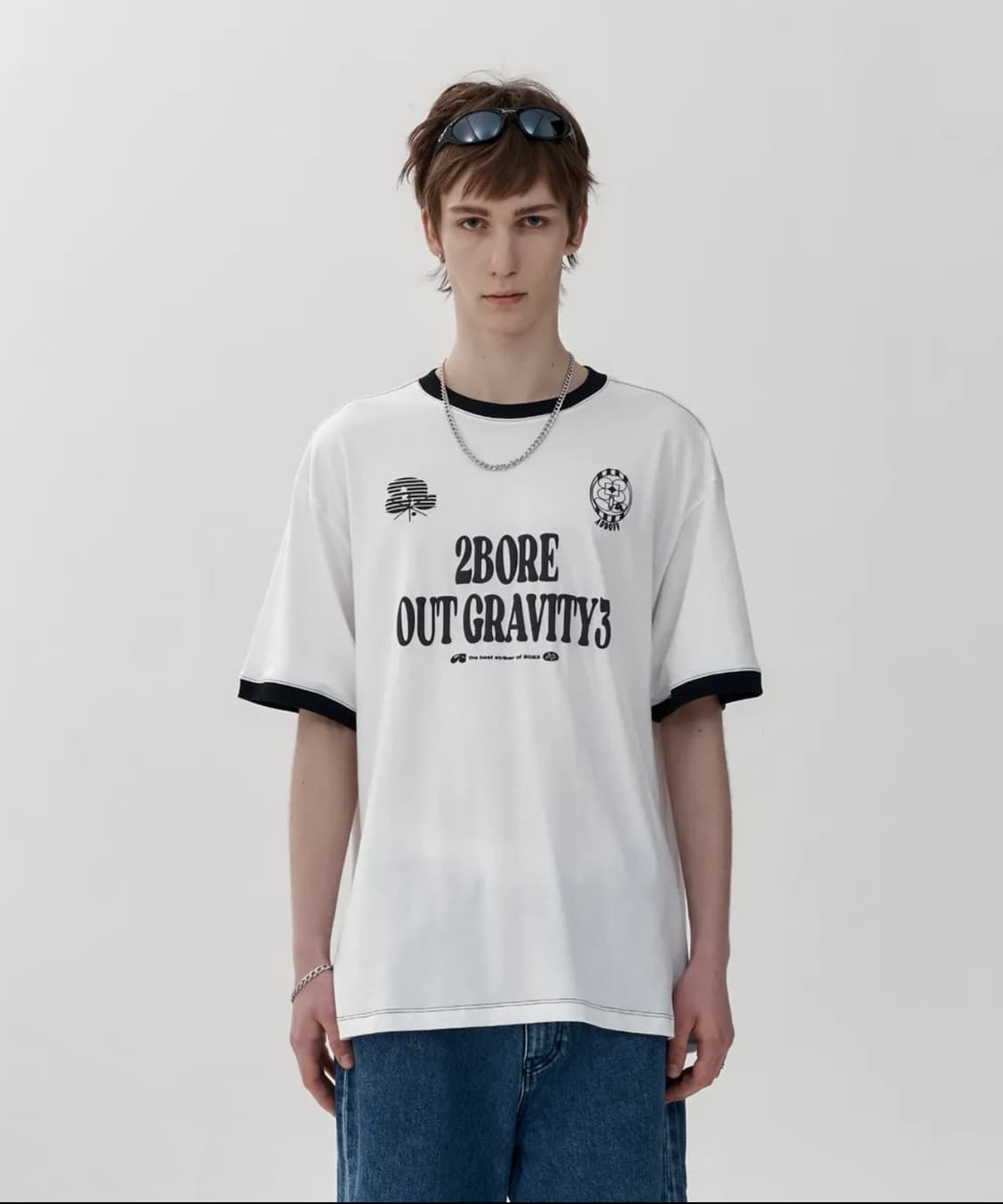 애드오프 풋볼 반팔 티셔츠 L 상품이미지1