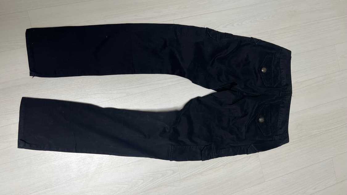 theoria 금장버튼 카고팬츠 상품이미지3