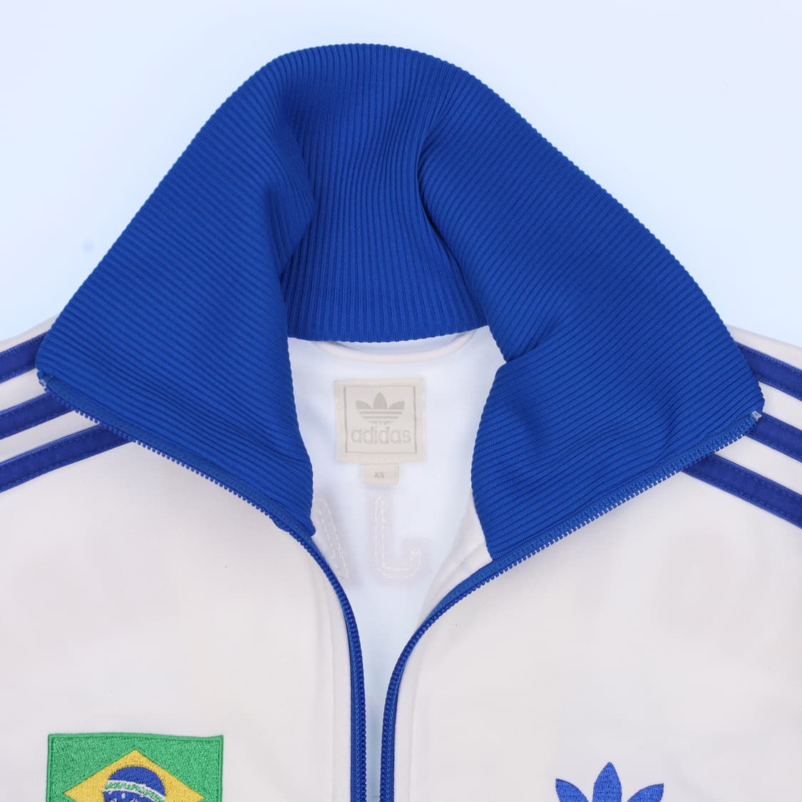 XS 아디다스 브라질 트랙탑 집업 져지 N7564 상품이미지4