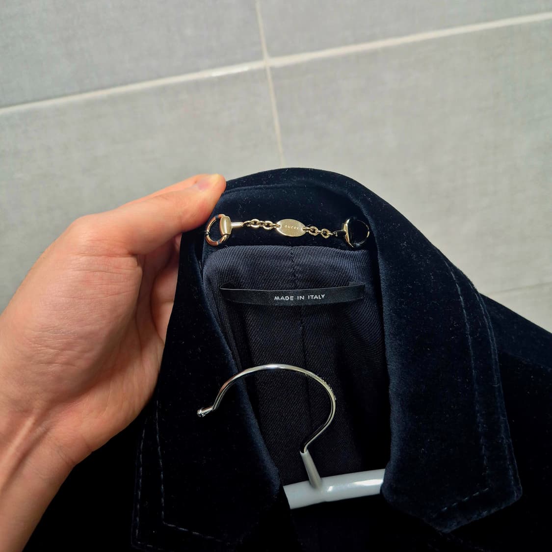 구찌 벨벳 자켓 정품 국문택!(시원하게 네고가능) 상품이미지2