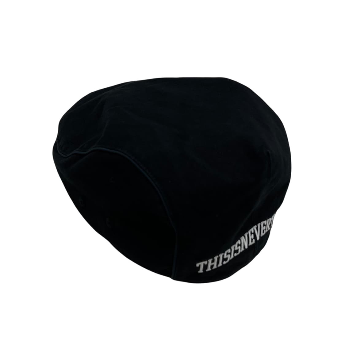 디스이즈네버댓 자수로고 블랙 헌팅캡 상품이미지4