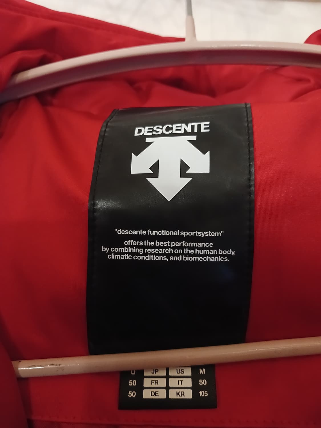 데상트 정품 남여공용 스키복 상하의 세트 (상 105, 하 L) 상품이미지2