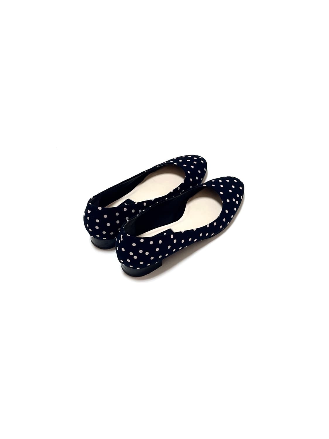 agnes b. polka dots navy pumps 상품이미지1