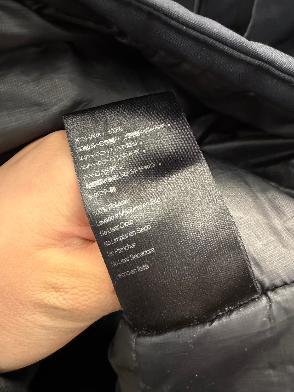 Isaora 네이비 롱패딩 M 상품이미지6