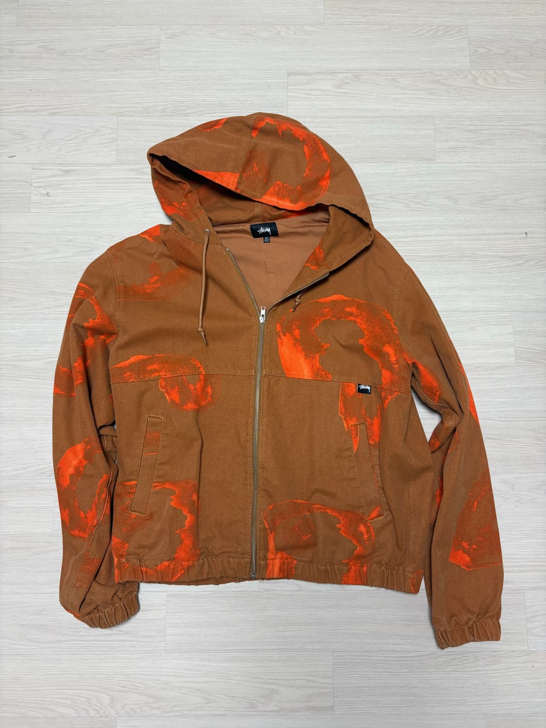 스투시 stussy 워크 자켓 후드집업 상품이미지1