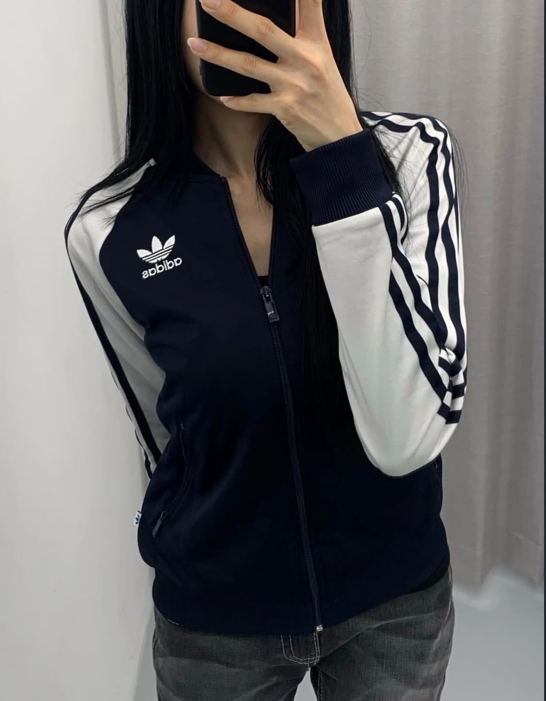 아디다스 레오파드 빅로고 트렉 져지 상품이미지1