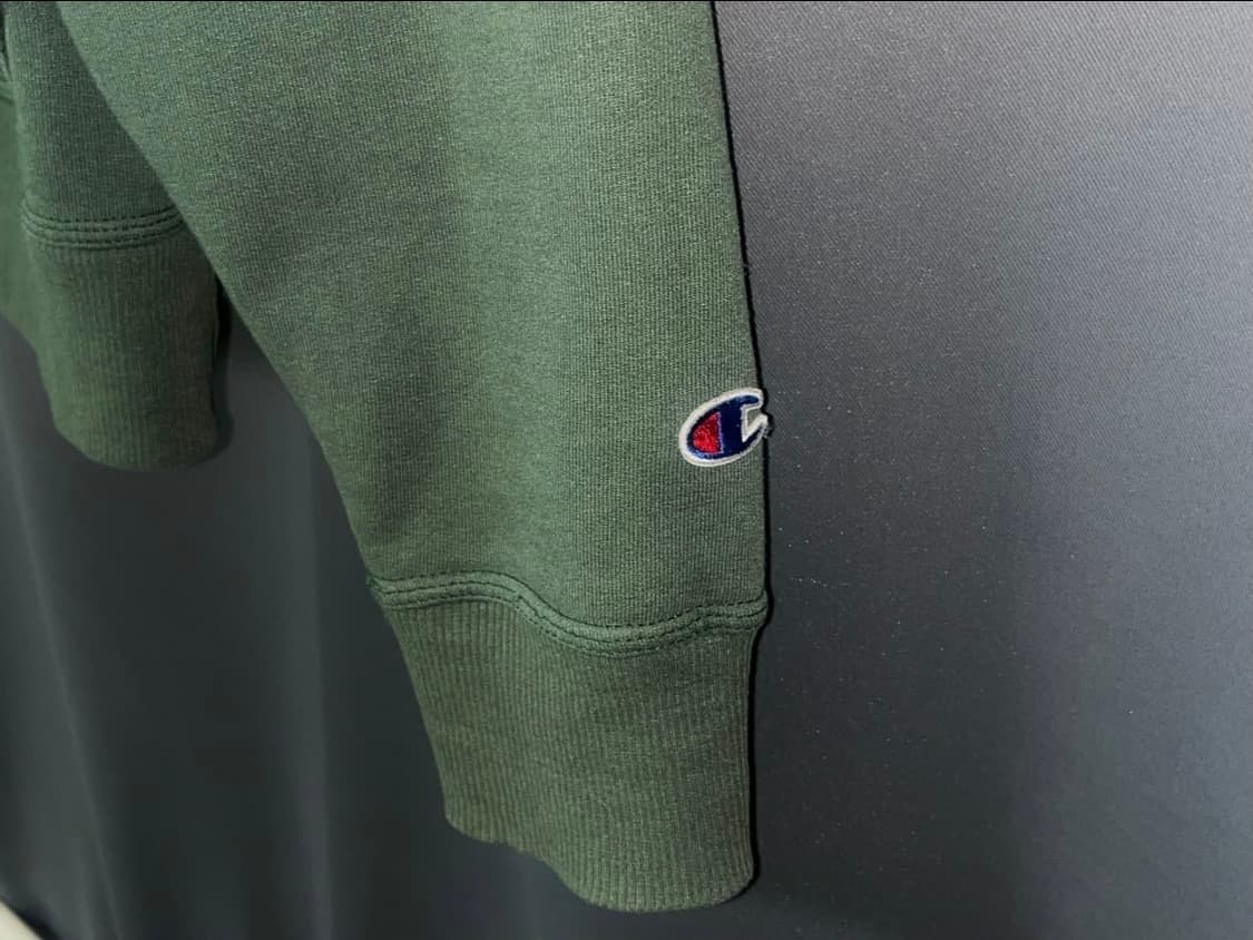 챔피온 후드집업 다크그린 상품이미지3