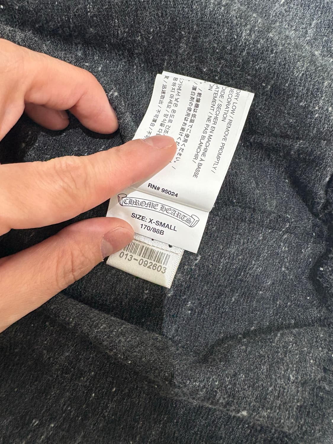 (xs) 크롬하츠 후드집업 상품이미지5