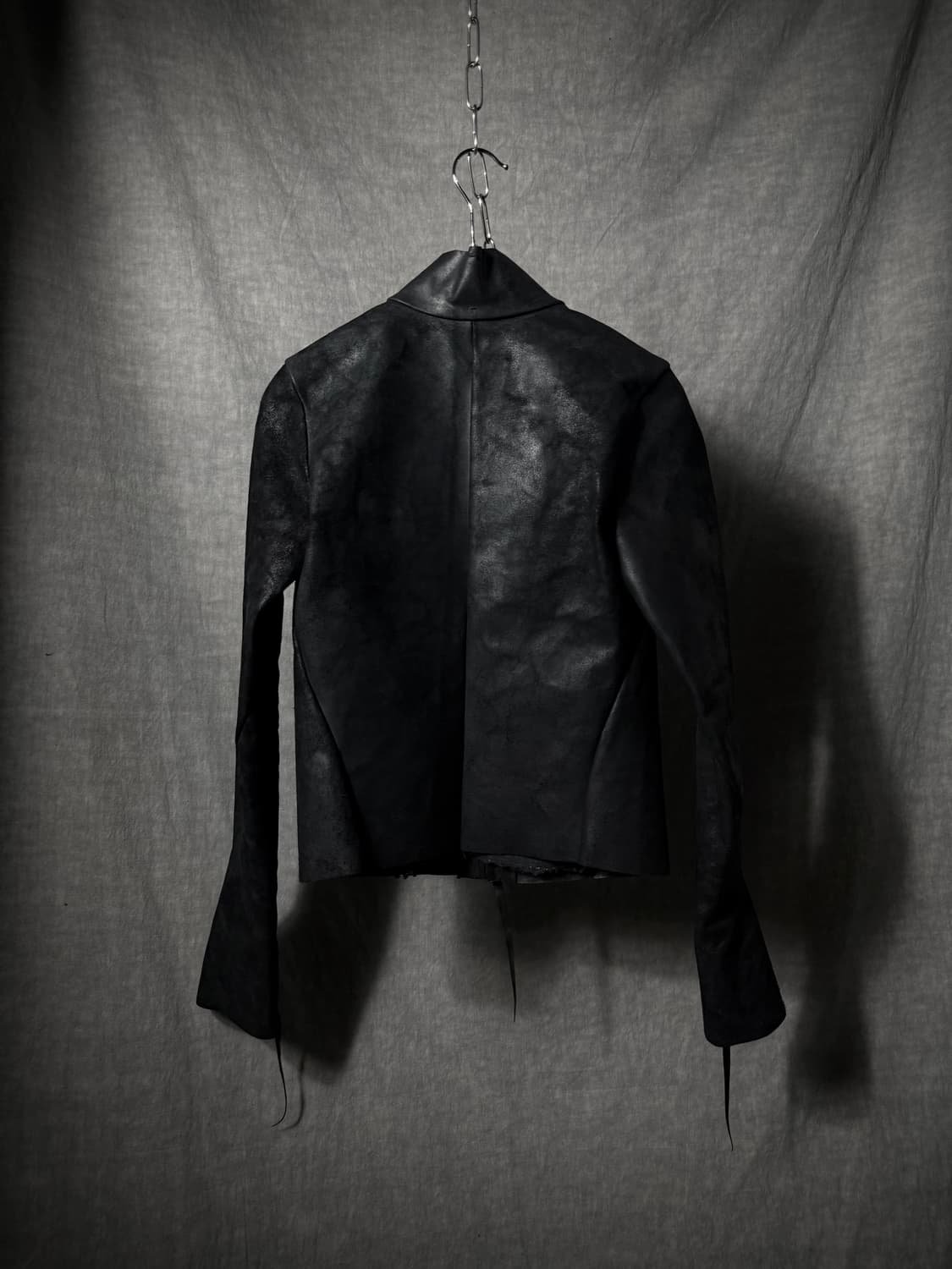 m.a+ Cross Seam Horse Leather Jacket  상품이미지6