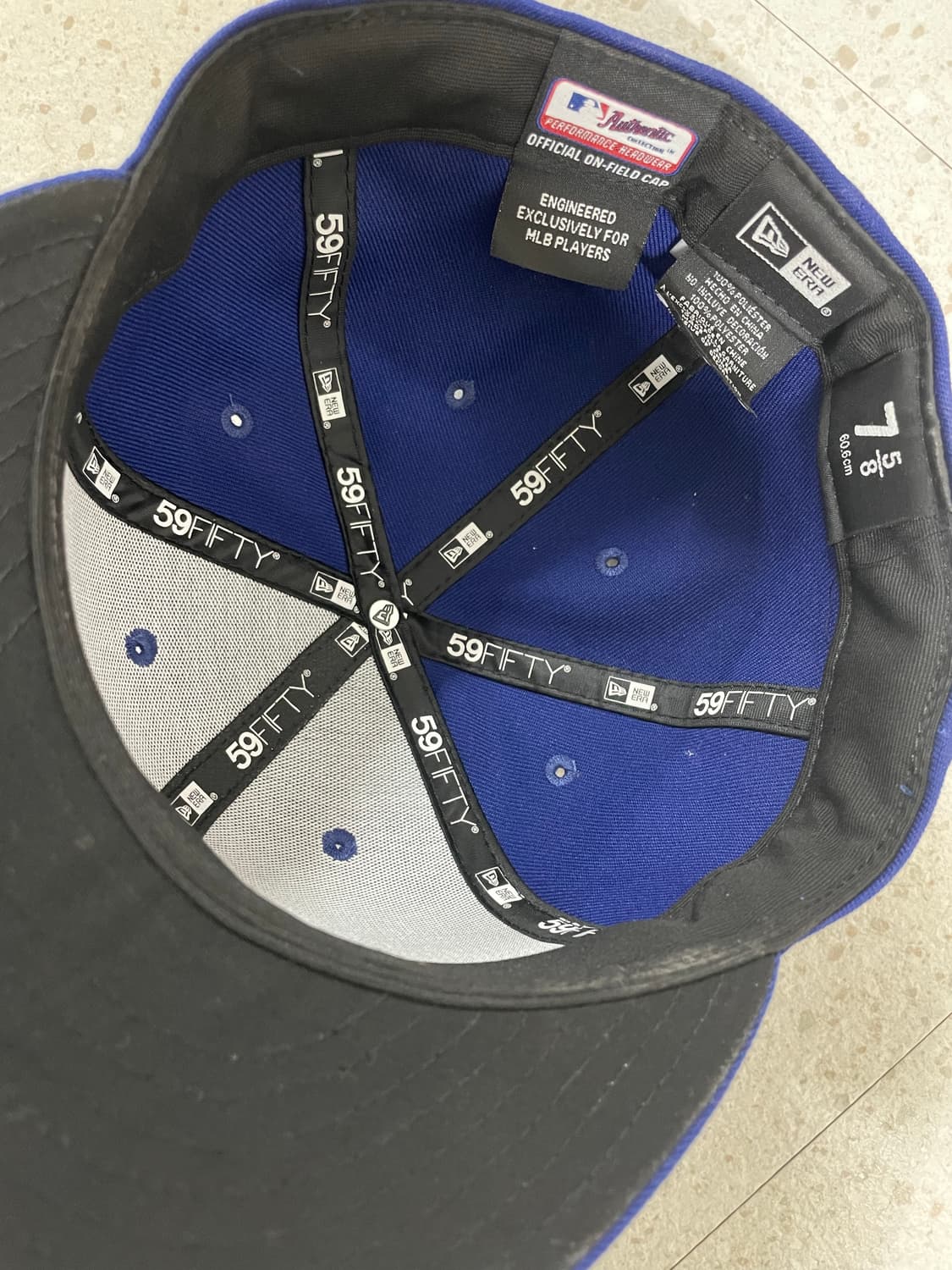 뉴에라 엠엘비 어센틱 LA 다저스 시그니처 모자 59 상품이미지2
