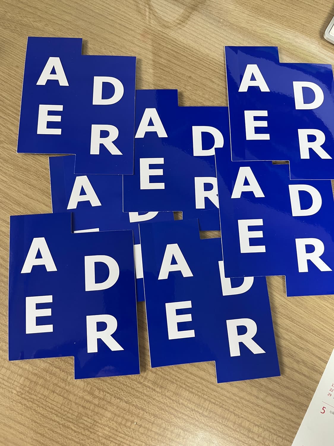 아더에러 스티커 7장 상품이미지1