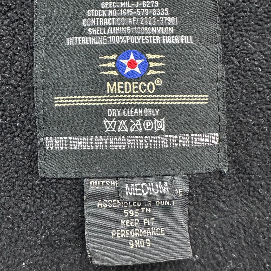 95 MEDECO 미군 M-92 점퍼 상품이미지4