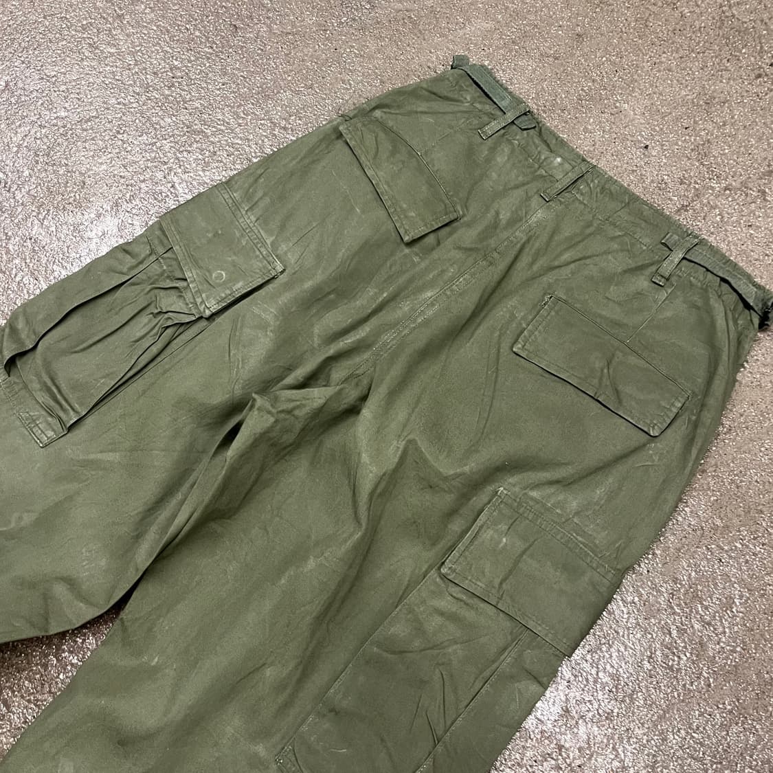 60s 오리지날 미군 정글퍼티그 팬츠 (~30) 상품이미지4