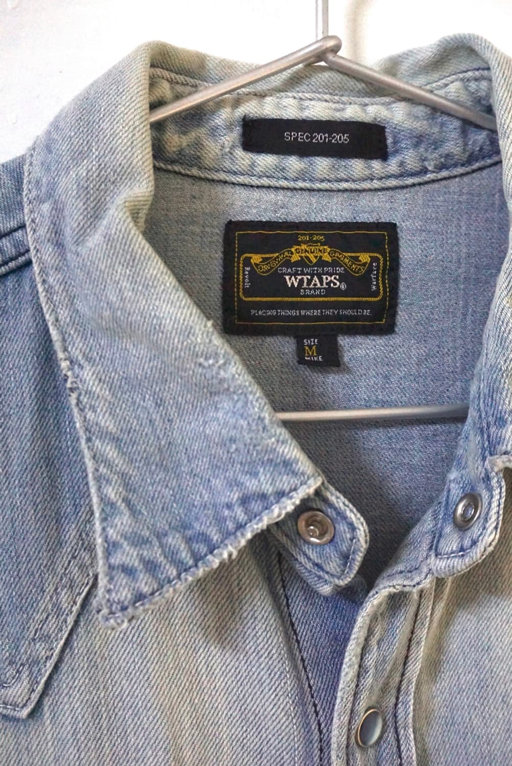 더블탭스 WTAPS 웨스턴 셔츠 상품이미지5