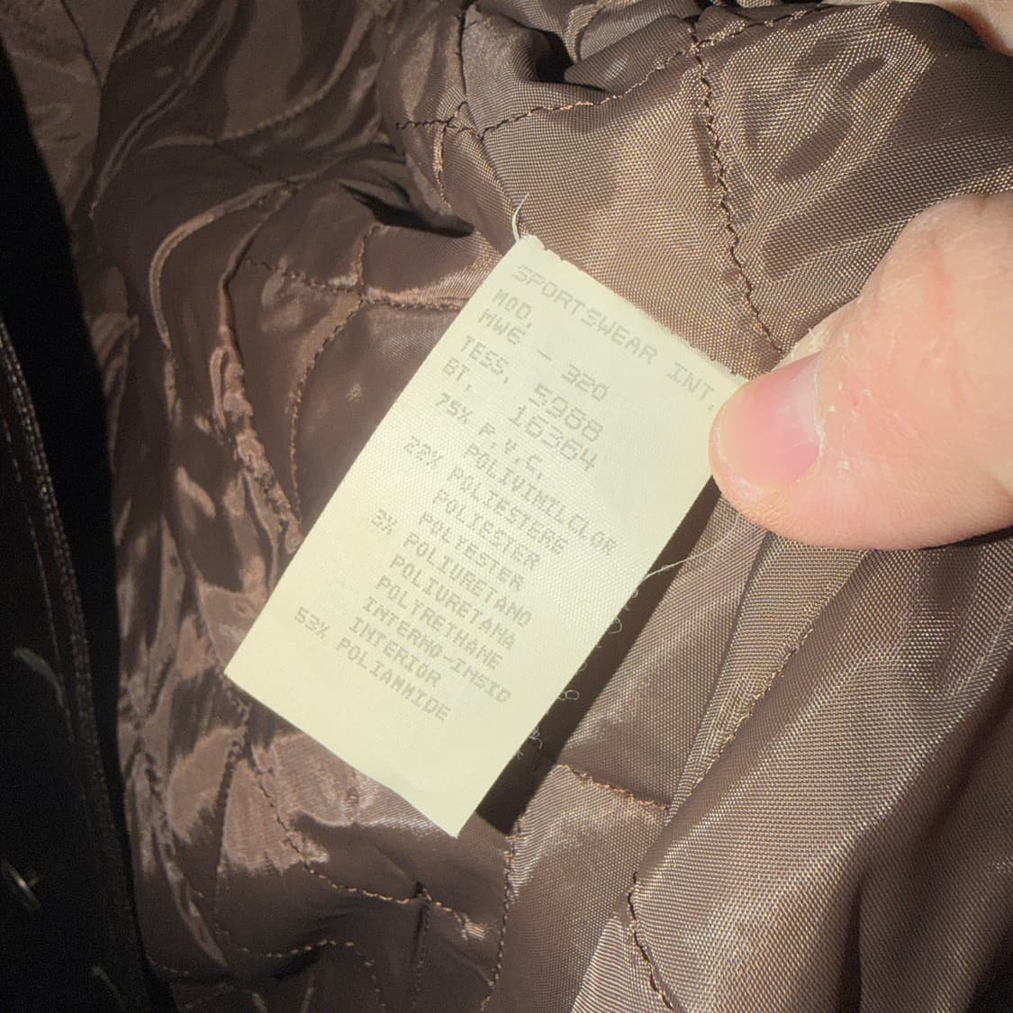 모스키노 여성 가죽느낌 폴리 트렌치 코트 (44정도) 상품이미지10