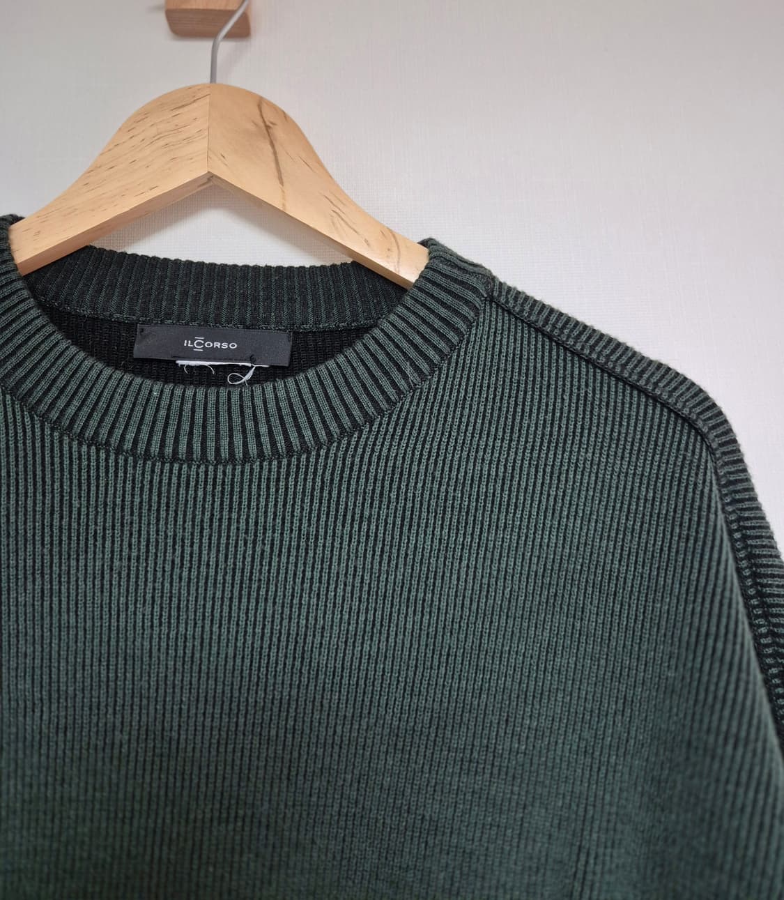 [105]일꼬르소 리버서블 풀니트 그린 상품이미지3