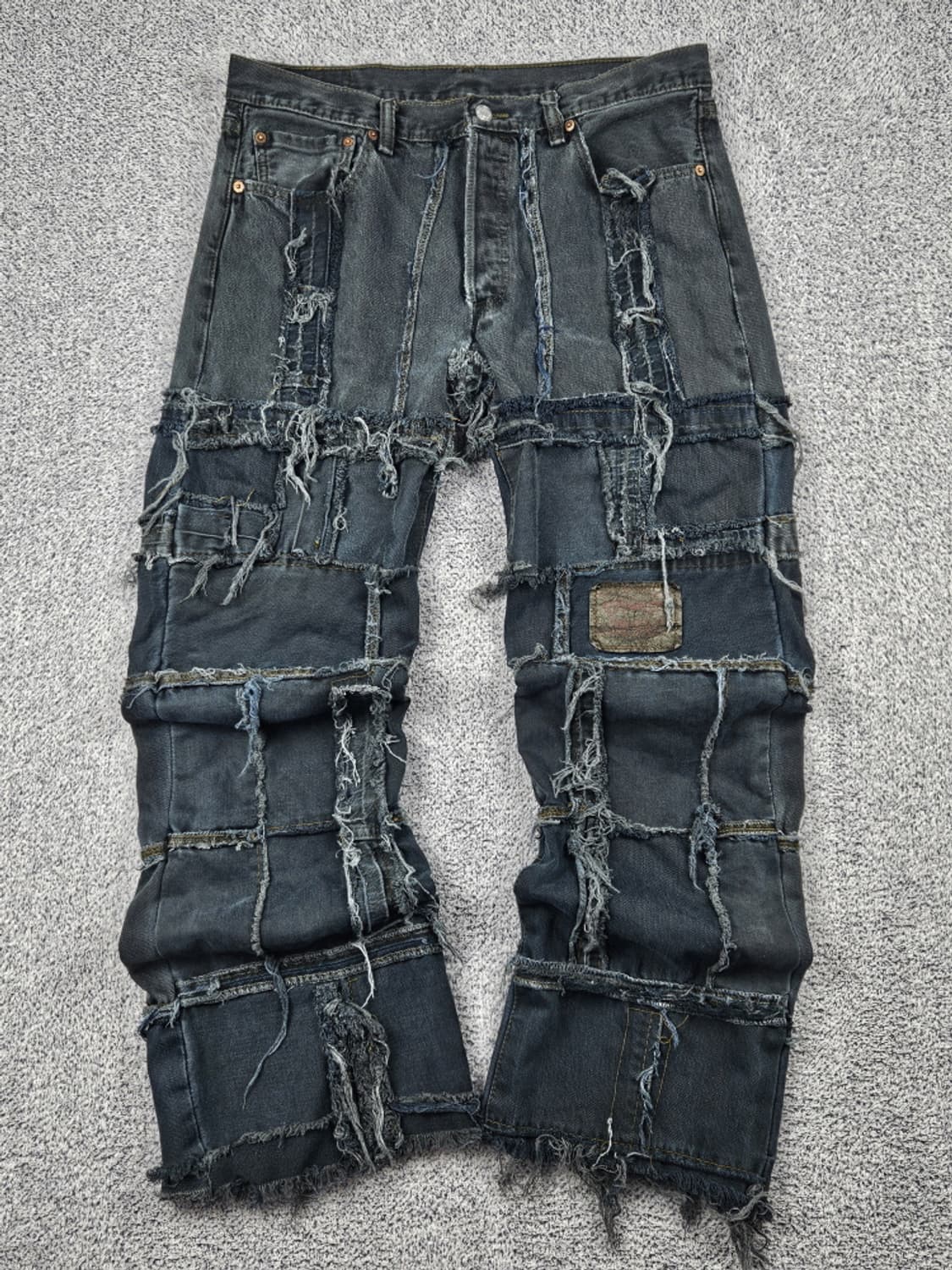 리바이스 리메이크 패치워크 커스텀 데님 팬츠 ( 34" ) / 10351 상품이미지1