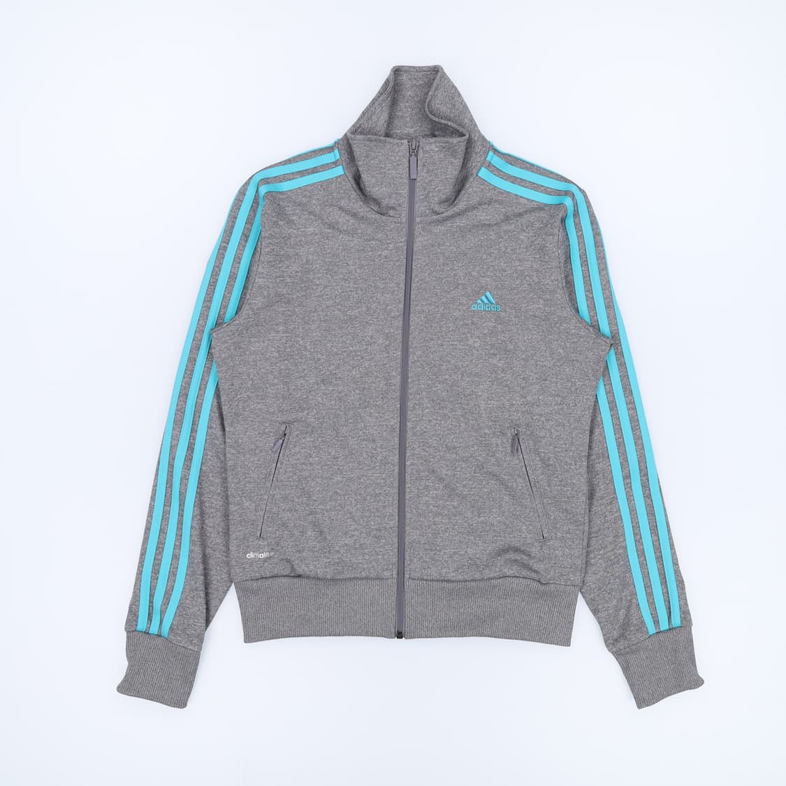 [95] 아디다스 여성 그레이 트랙탑 집업 져지 자켓 N7019 상품이미지1