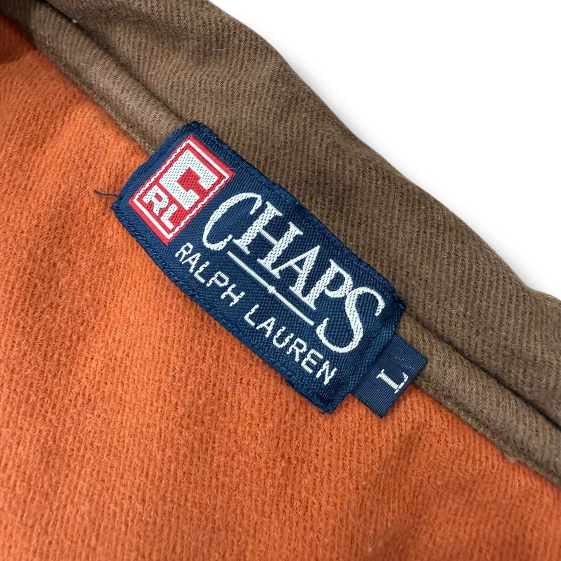 챕스 랄프로렌 반집업 맨투맨 r1860 상품이미지6