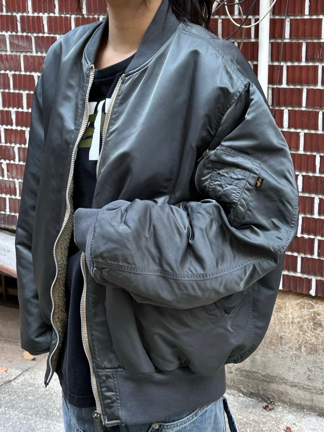 디스이즈네버댓 x 알파인더스트리 리버 항공점퍼 베이트 반팔 카펜터 팬츠 상품이미지5