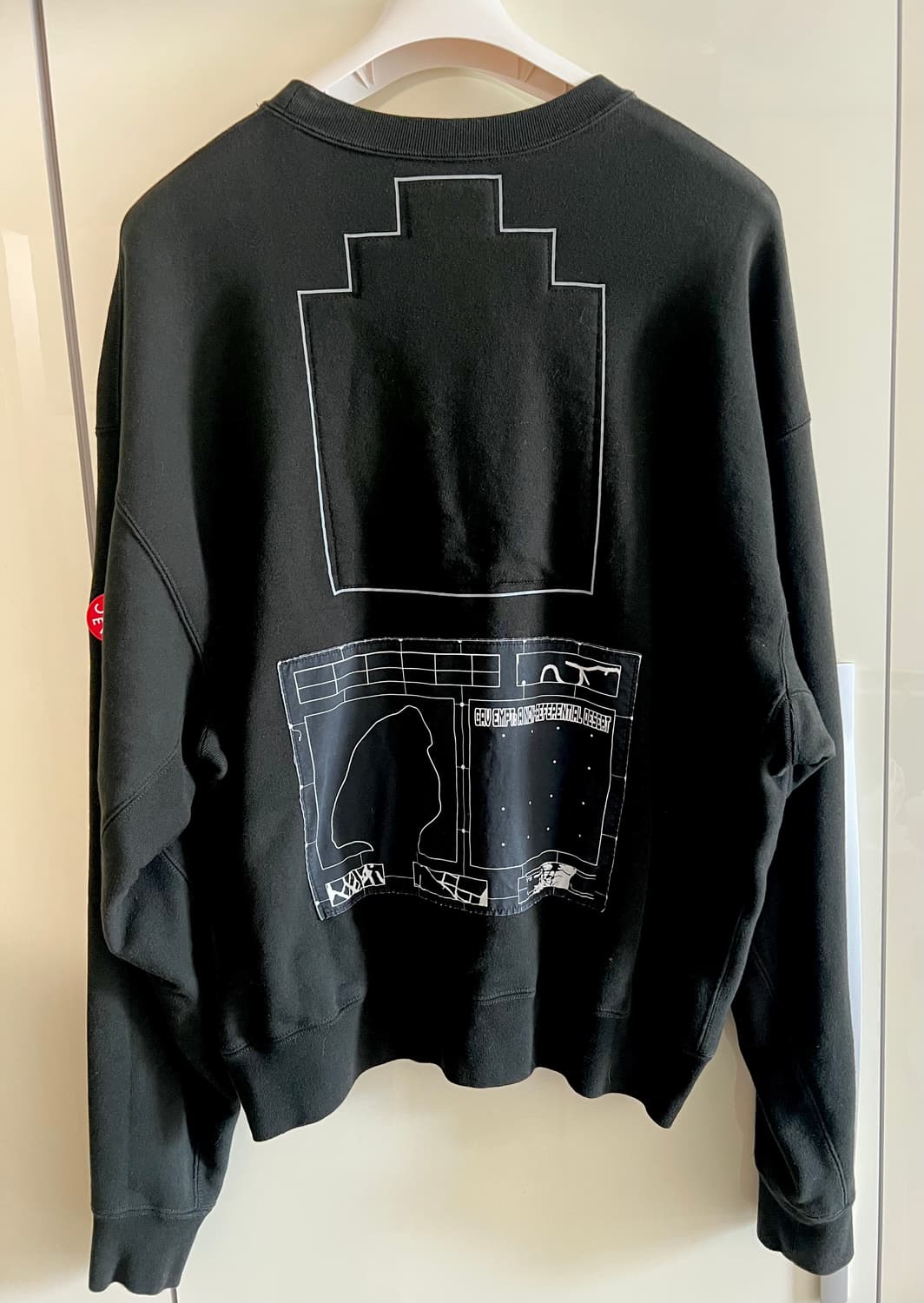 23ss 카브엠트 맨투맨 TRAJECTORY CREW NECK(L사이즈) 상품이미지1