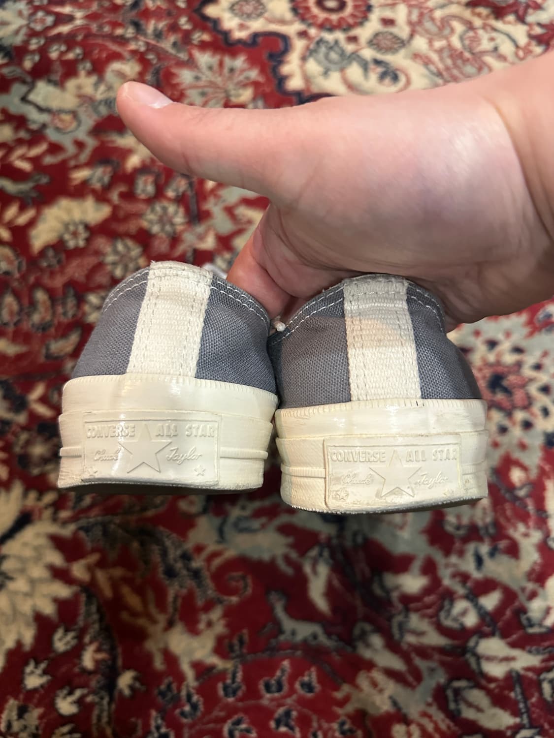 꼼데가르송 컨버스 그레이 240 상품이미지6