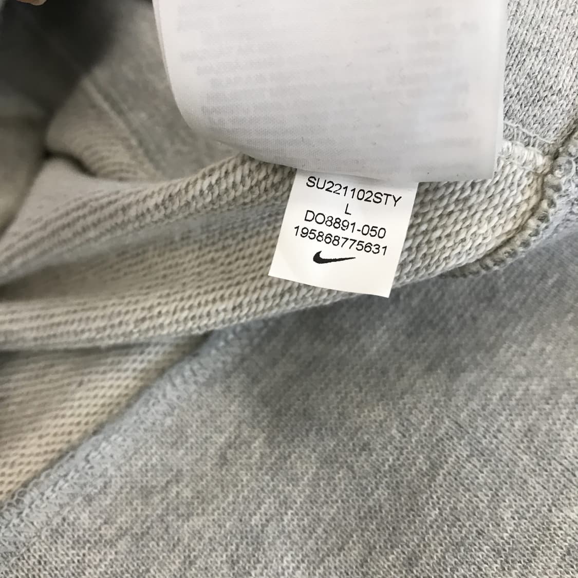 나이키 빅스우시 크루넥 맨투맨 헤비코튼 [L사이즈] 상품이미지7