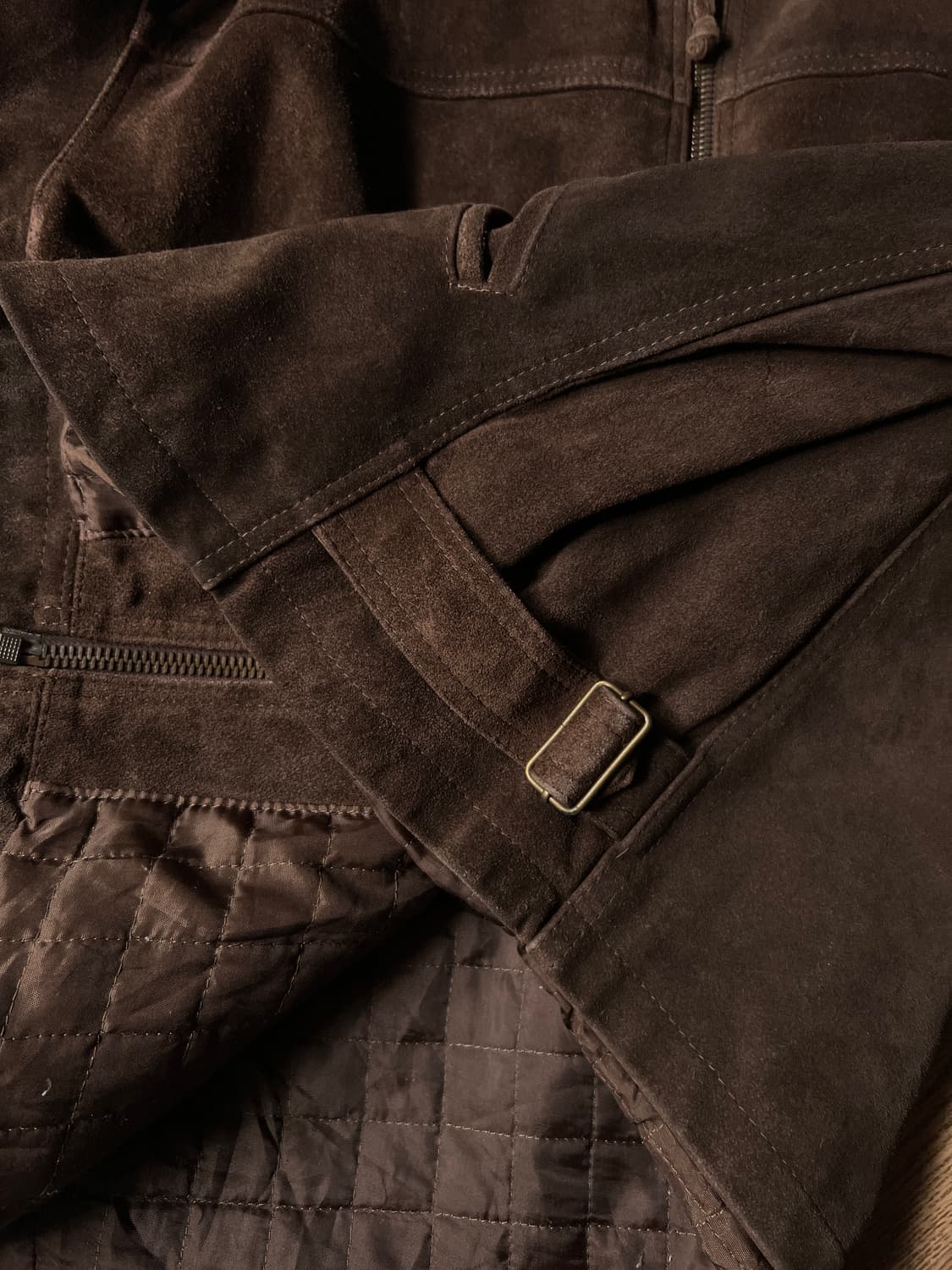 [XL]Made in Italy 이태리제 스웨이드 드리즐러 자켓 상품이미지5