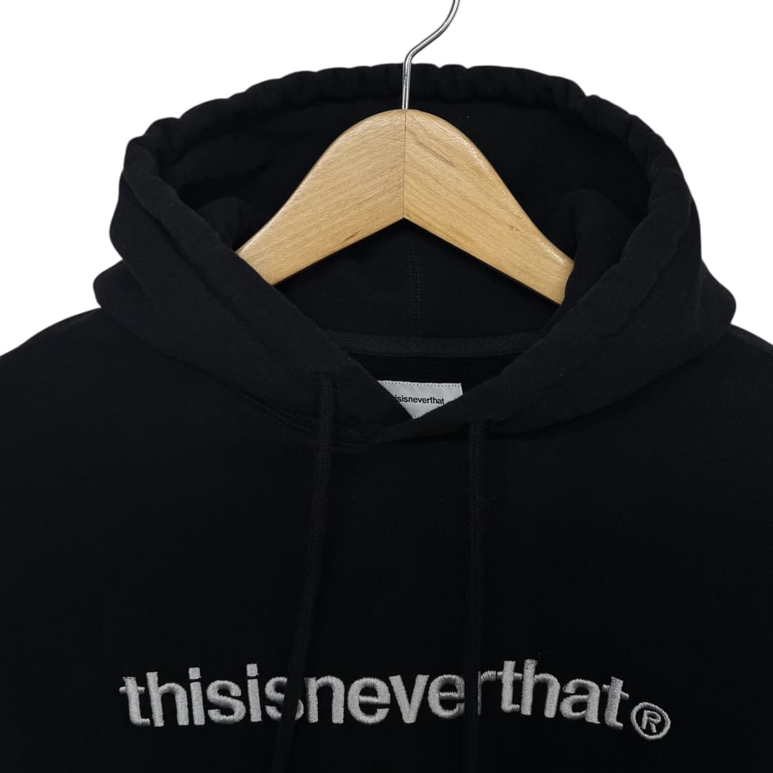 디스이즈네버댓 자수 아치로고 후드티 상품이미지2