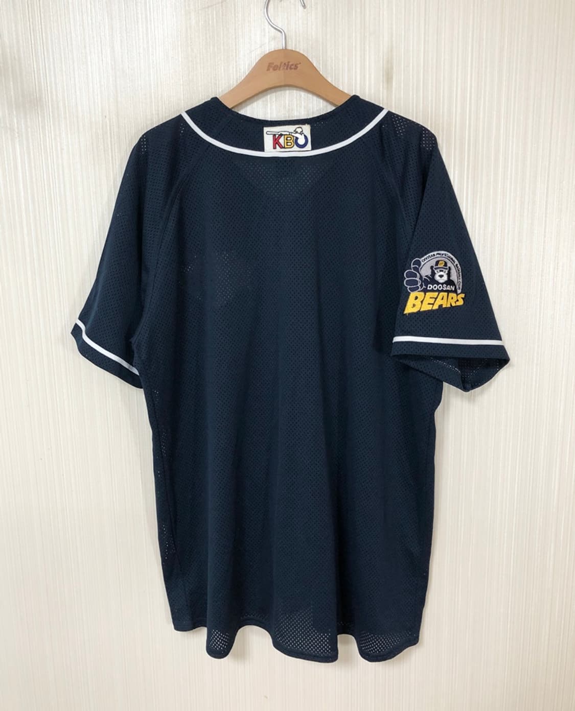 KBO 두산베어스 올드반달 원정유니폼/져지 105 상품이미지8