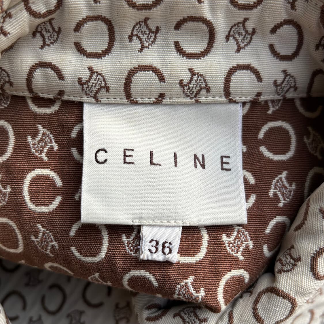 CELINE 셀린느 트리오페 패턴 자켓 상품이미지6