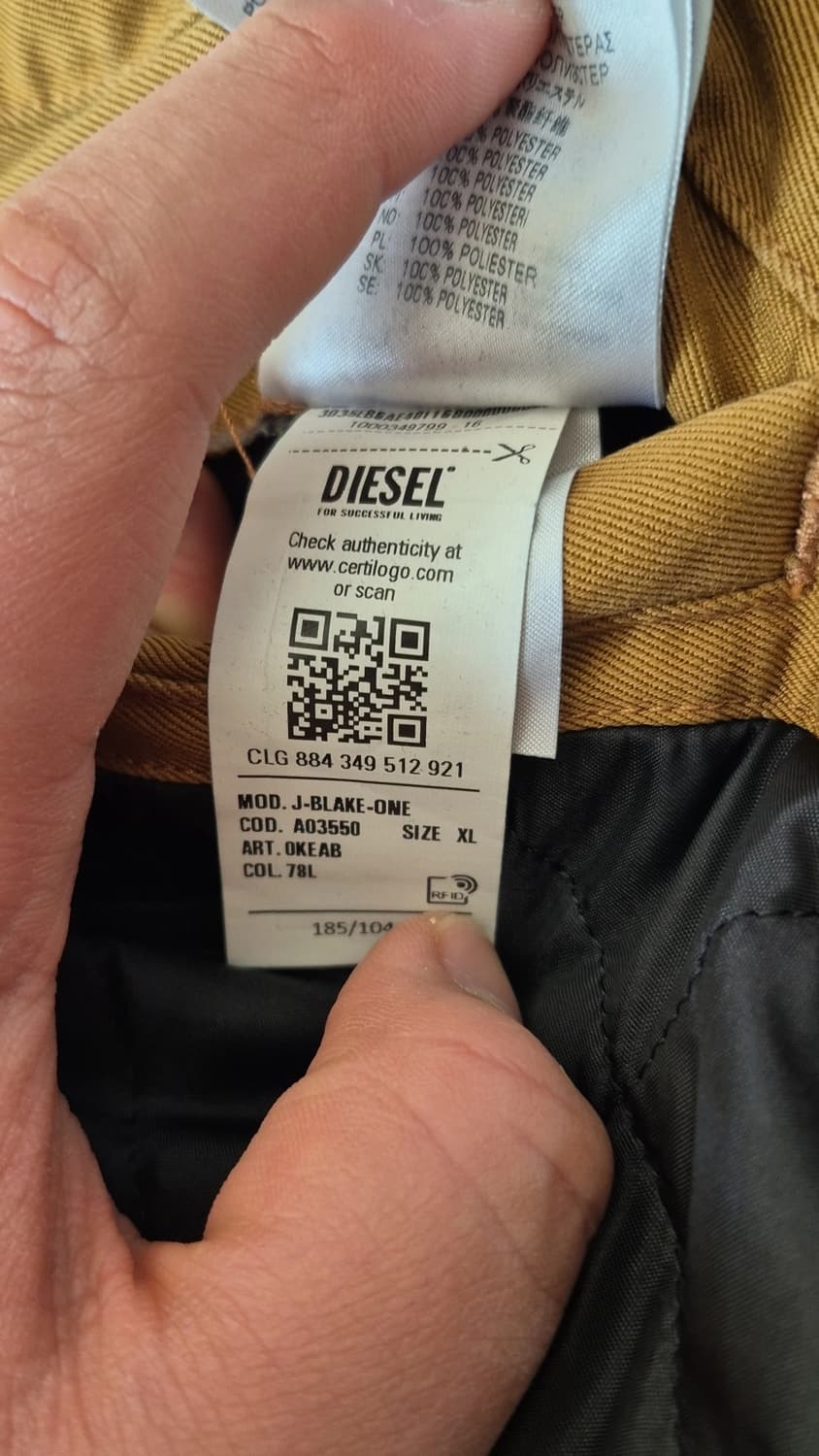 디젤 j-brake-one 자켓 상품이미지3